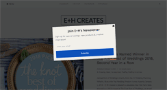 Desktop Screenshot of eandhcreates.com